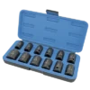Jet 1/2" Dr. Impact Socket Set - Metric - 6 Point - 12 Piece