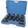 Power Tool Accessories Jet 1" Dr. Jumbo Deep Impact Socket Set - SAE Jumbo Deep - 6 Point - 12 Piece