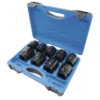 Power Tool Accessories Jet 1" Dr. Impact Socket Set - SAE - 6 Point - 18 Piece