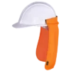 Personal Protective Equipment Pioneer Hard Hat Solid Poly Sun Shade | Orange