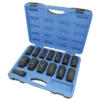 Jet 3/4" Dr. Deep Impact Socket Set - SAE Deep - 6 Point - 14 Piece Power Tool Accessories